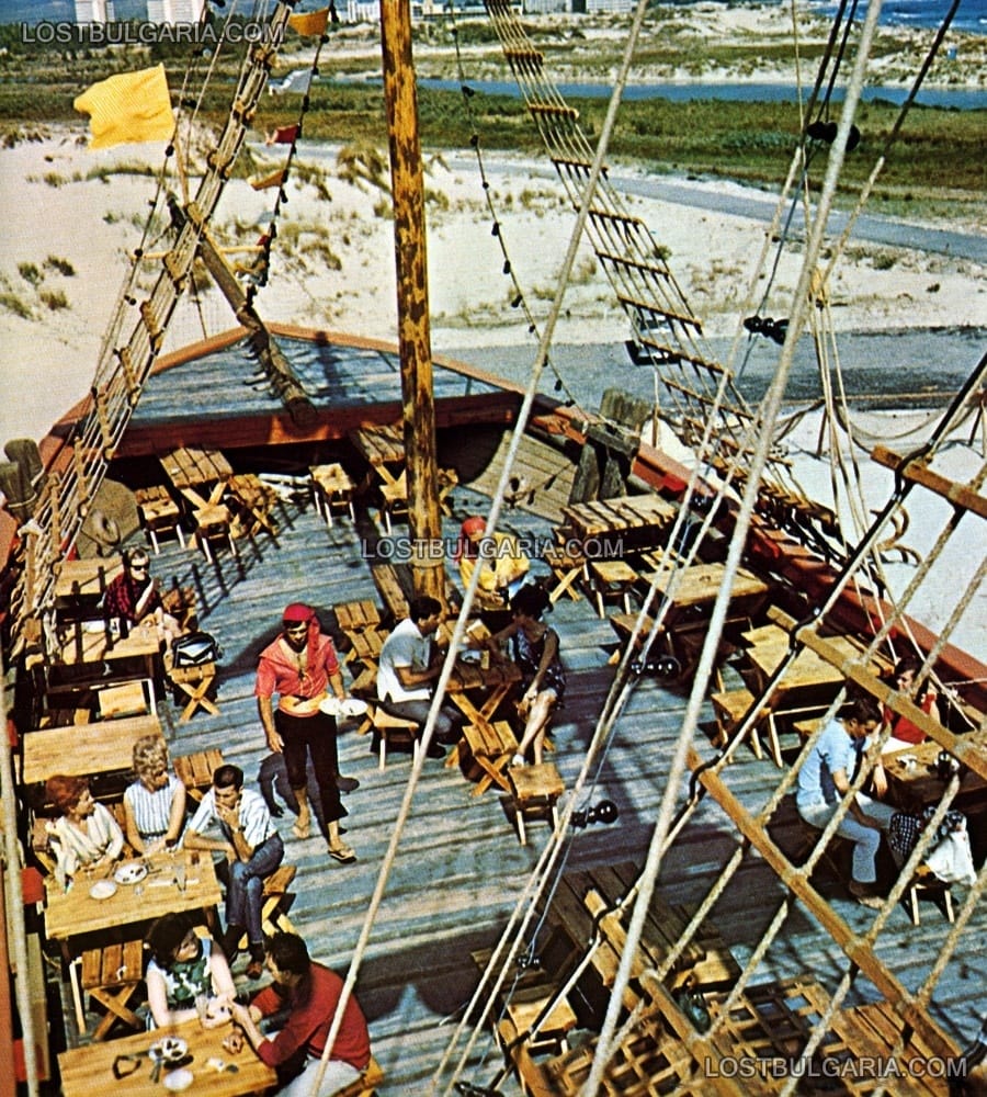 Ресторант "Фрегатата", Слънчев бряг, 60-те години на ХХ век