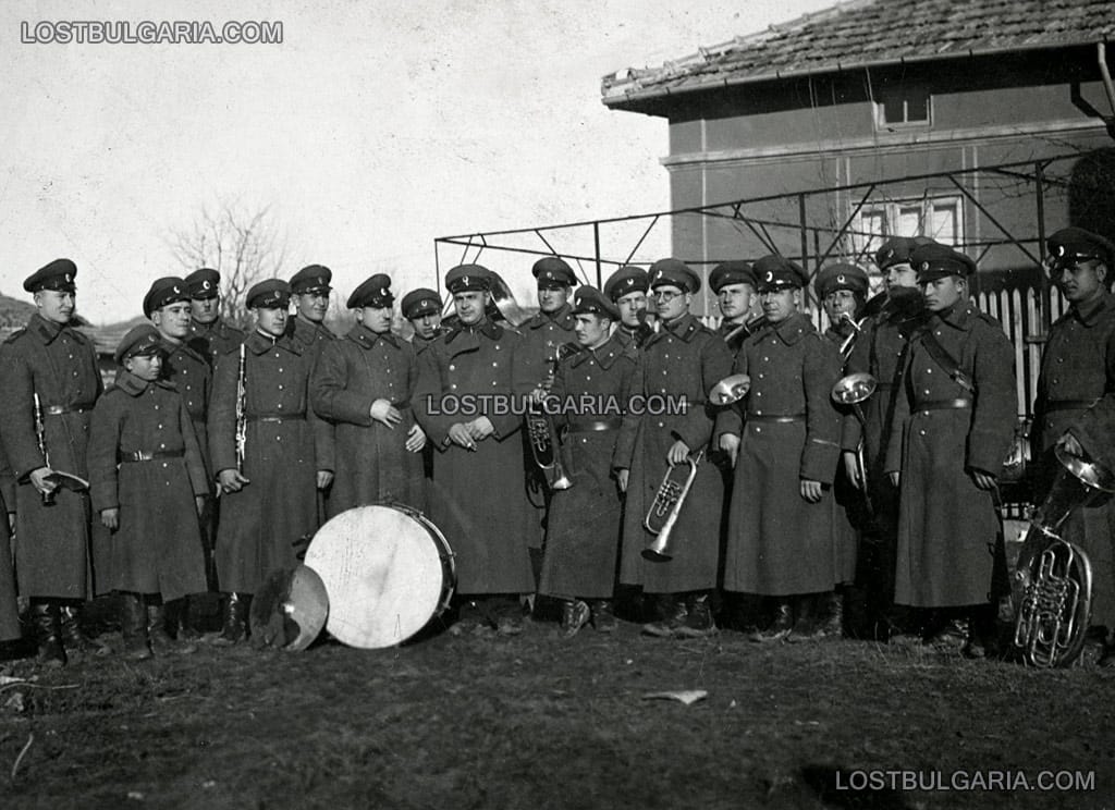Духовият военен оркестър, Търговище, 1934 г.
