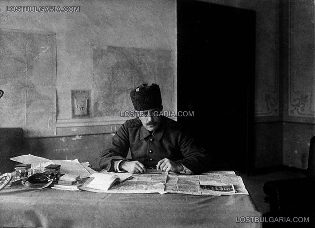 Абдулкерем Паша, командващ съюзните турски дивизии, базирани в Македония, 1917 г.