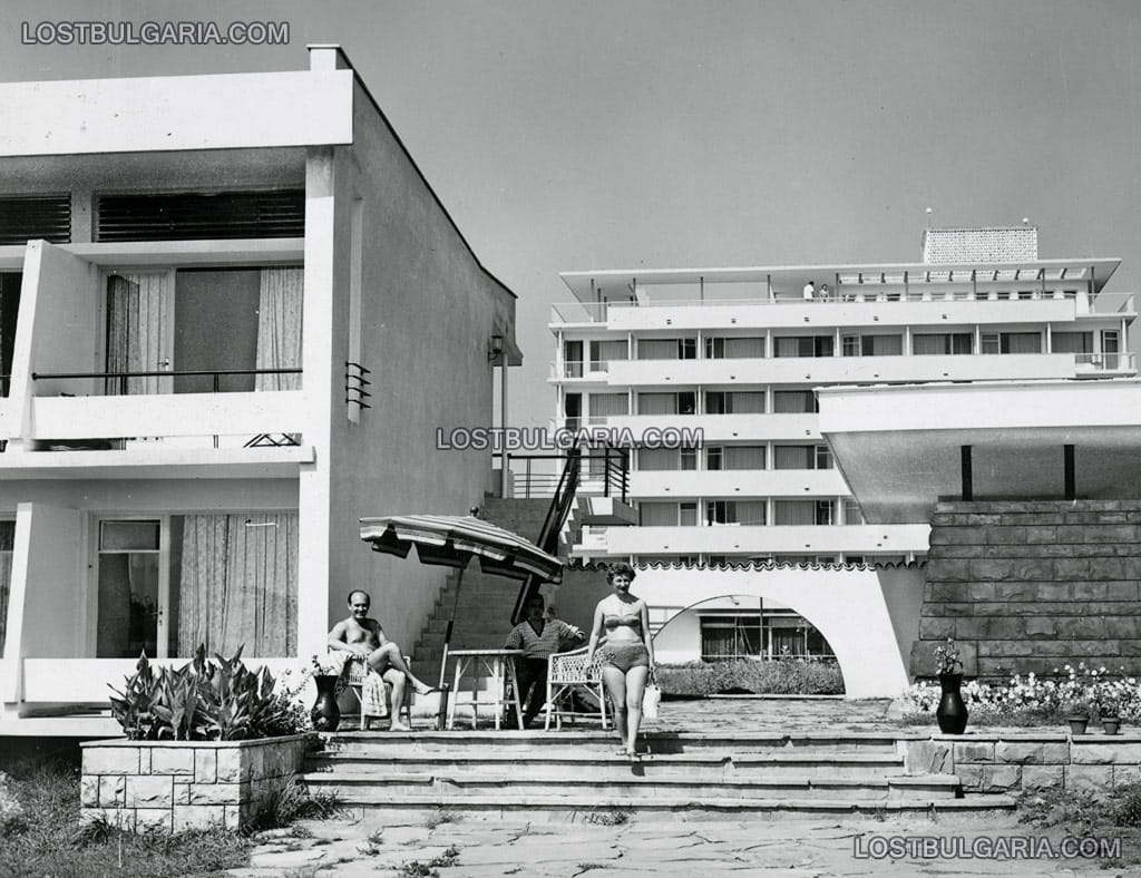 Слънчев бряг, хотел "Тинтява" и хотел "Олимп", 60-те години на ХХ век