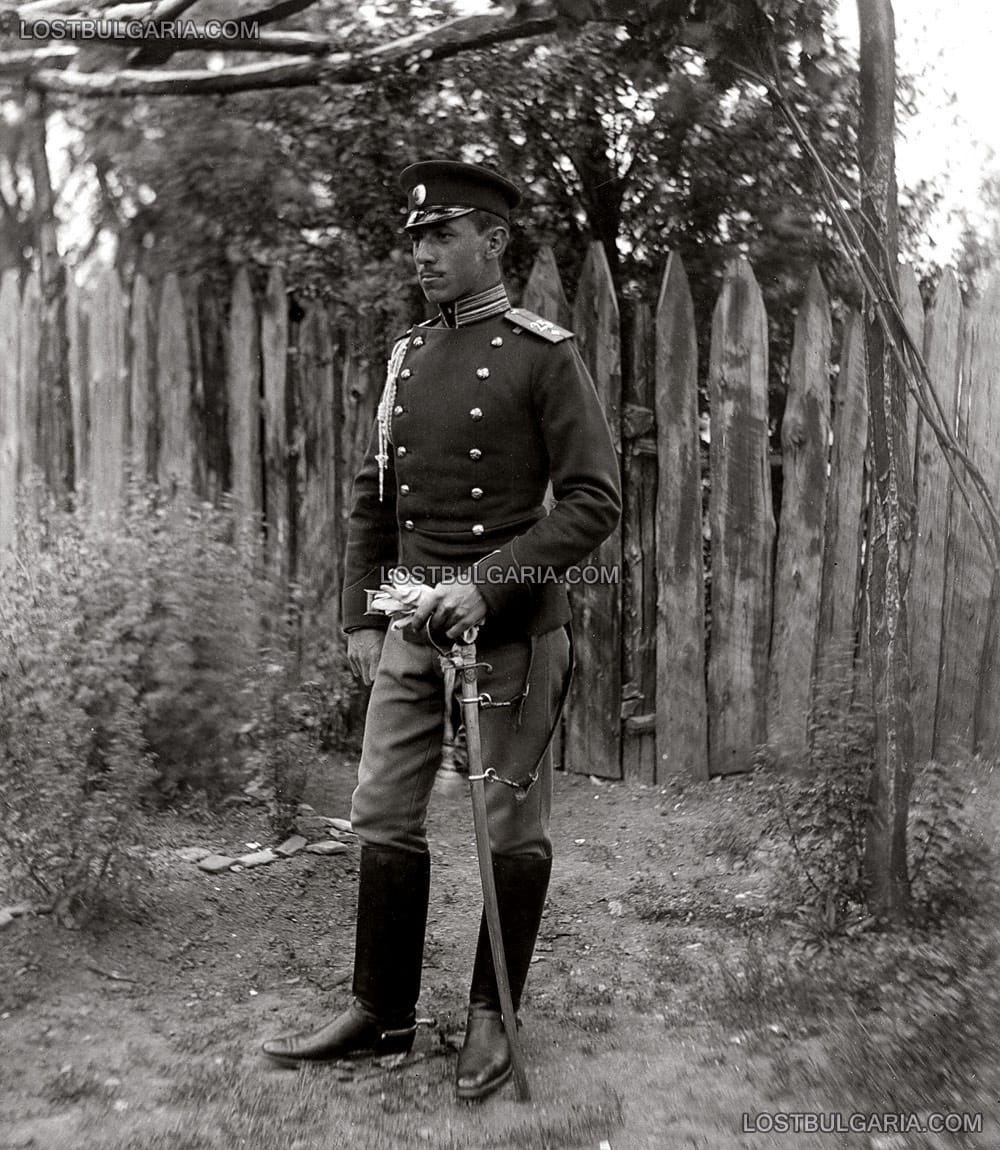 Офицерски кандидат от 25-ти пехотен Драгомански полк, Цариброд, 1912-13 г.