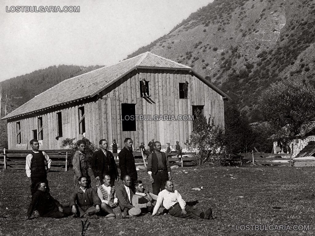 Строеж на резиденция-горски кът "Рила планина", Белица, 1931 г.