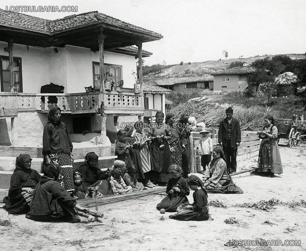 Седенка в село Добромир, Добруджа, началото на ХХ век