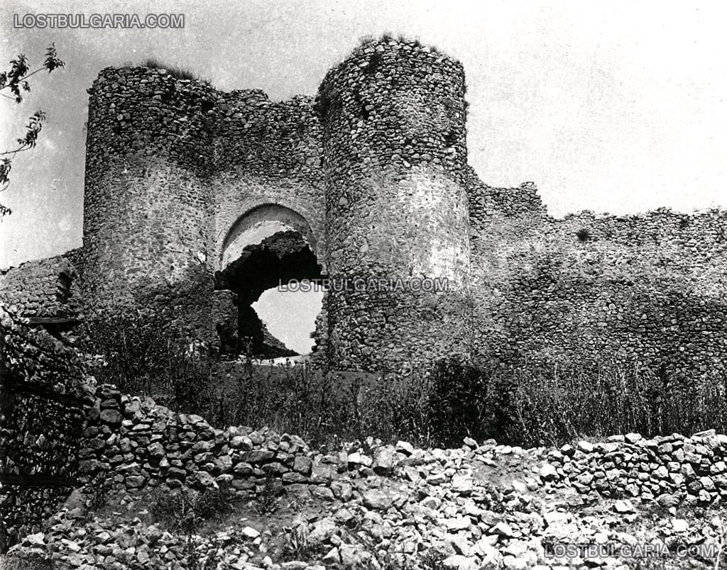Охрид, Самуиловата крепост, началото на ХХ век