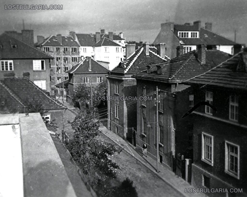 София, улица "Цибра" - сега "Авицена", 30-те години на ХХ век