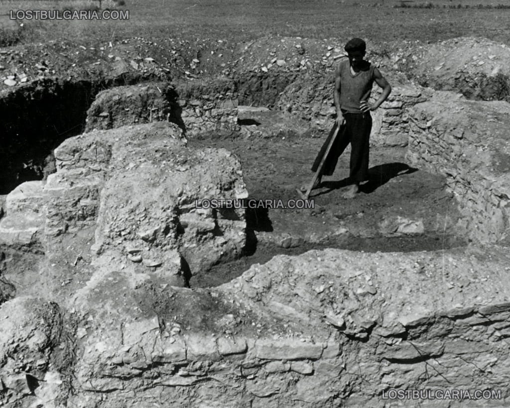 Разкопките на Плиска, 1955 г.