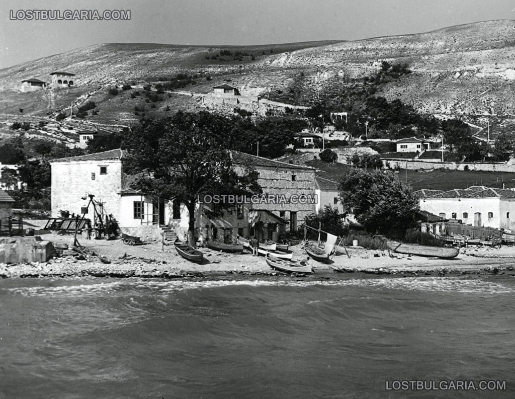 Каварна, вилите край рибарското селище, 60-те години на ХХ век