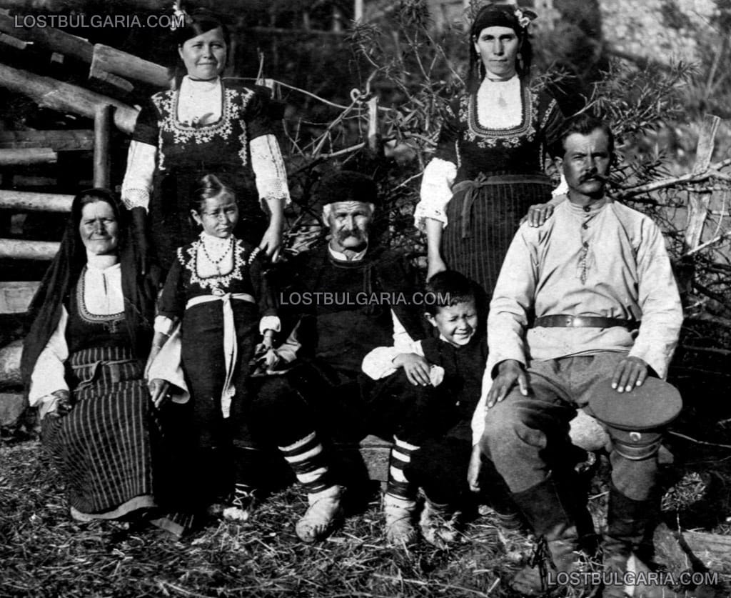 Село Варвара, семейство с мобилизиран във войната, 1917 г.