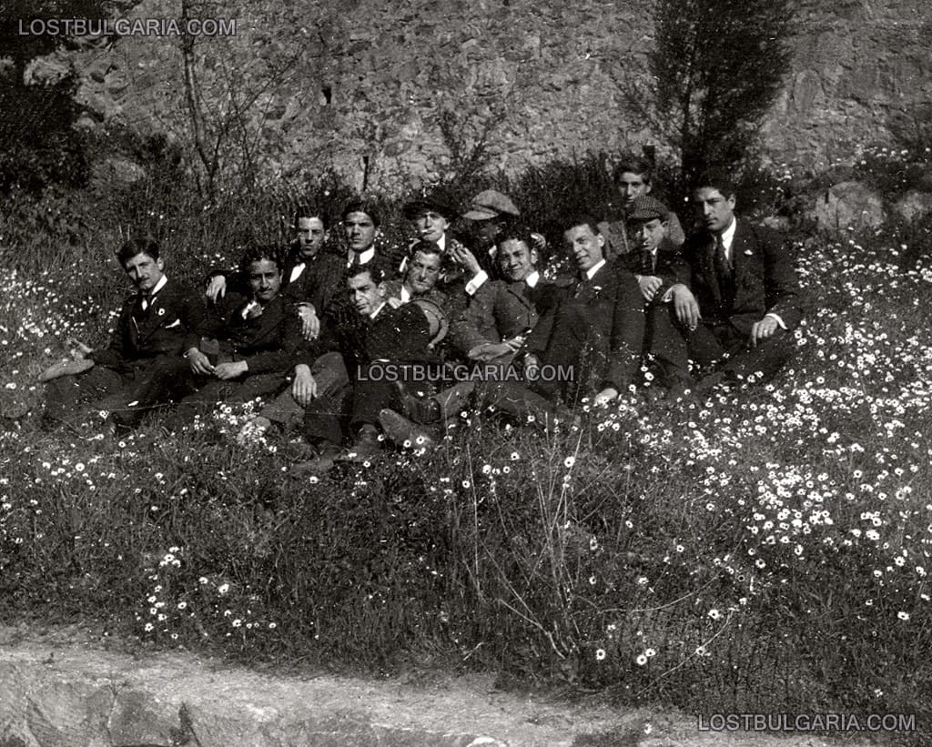 Цариград, ученици от Робърт колеж, началото на ХХ век
