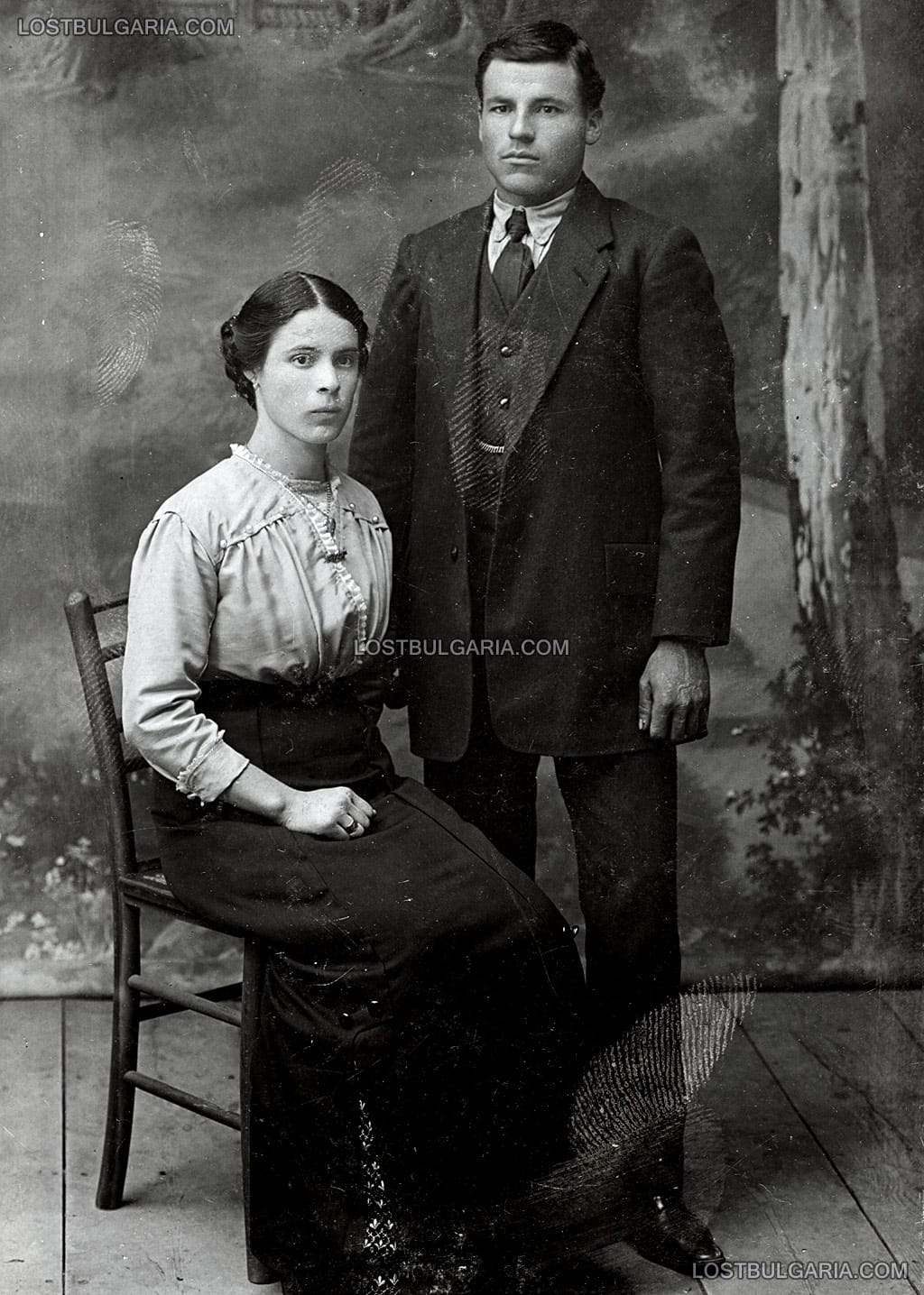 Семеен портрет, неизвестно къде, началото на ХХ век