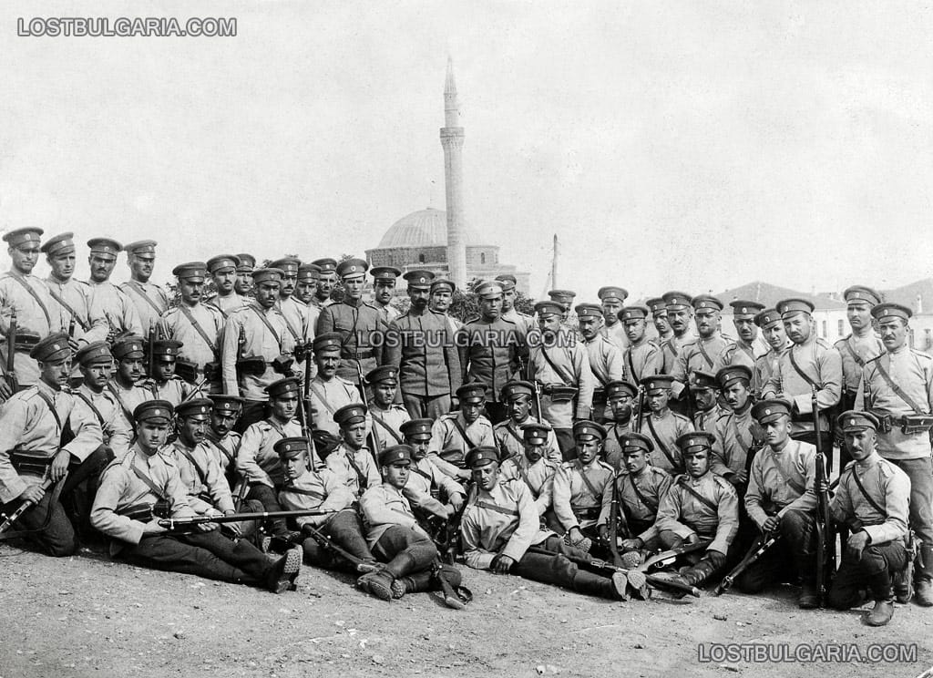 Школата за запасни подпоручици в Скопие (Школата на Дрангов), III взвод, 5-а рота. Скопие, септември 1916 г.