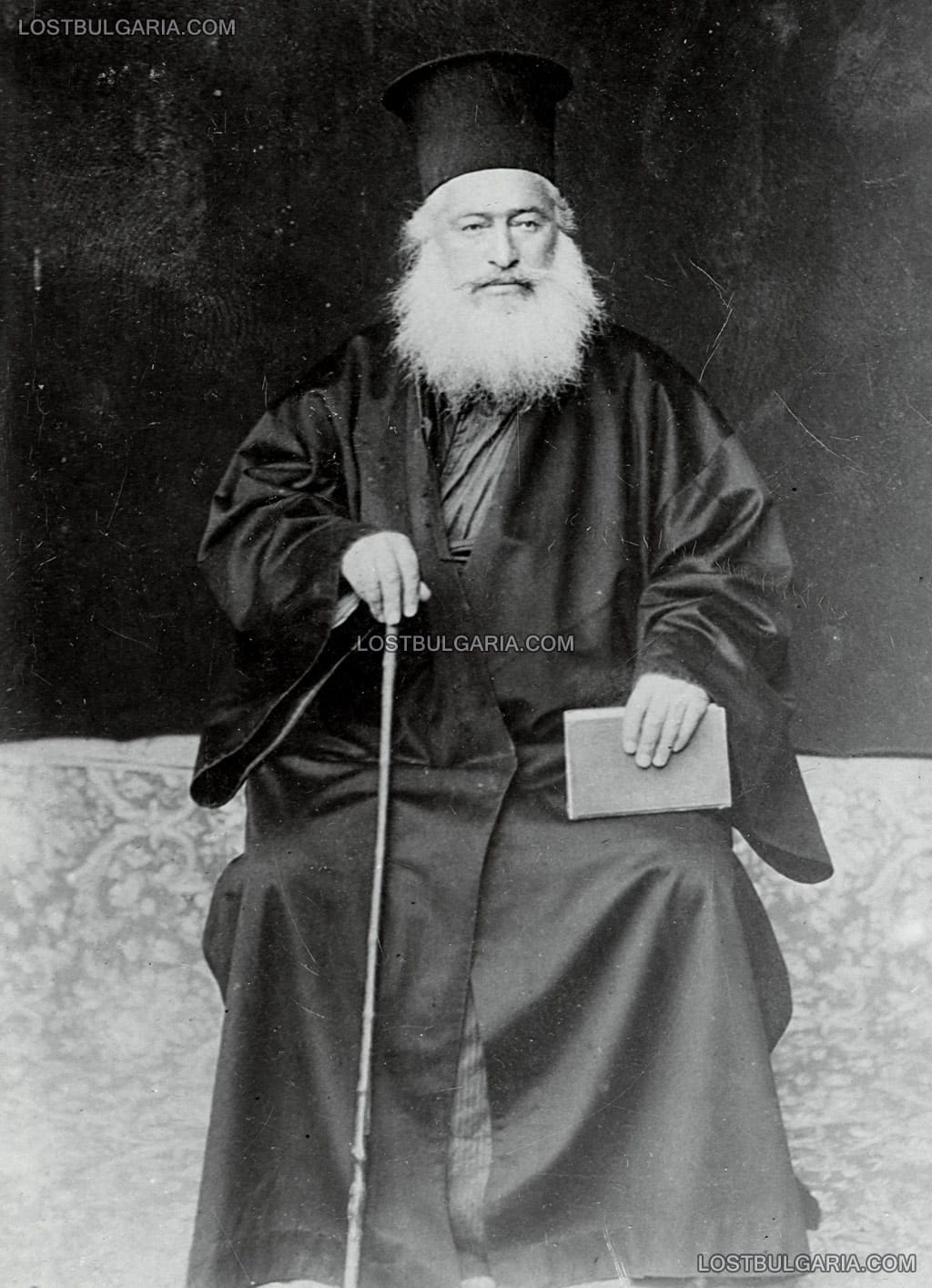 Портрет на свещеник от Пловдив, края на XIX век