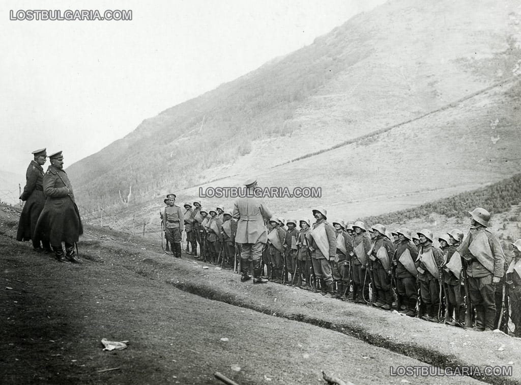 Из частите на 3/6 бригада: Преглед на щурмова команда, 1917 г., Южния фронт