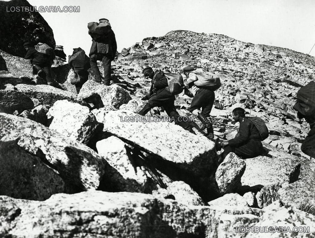 Из частите на 3/6 бригада: Изнасяне на хляба към предните постове, 1917 г., Южния фронт