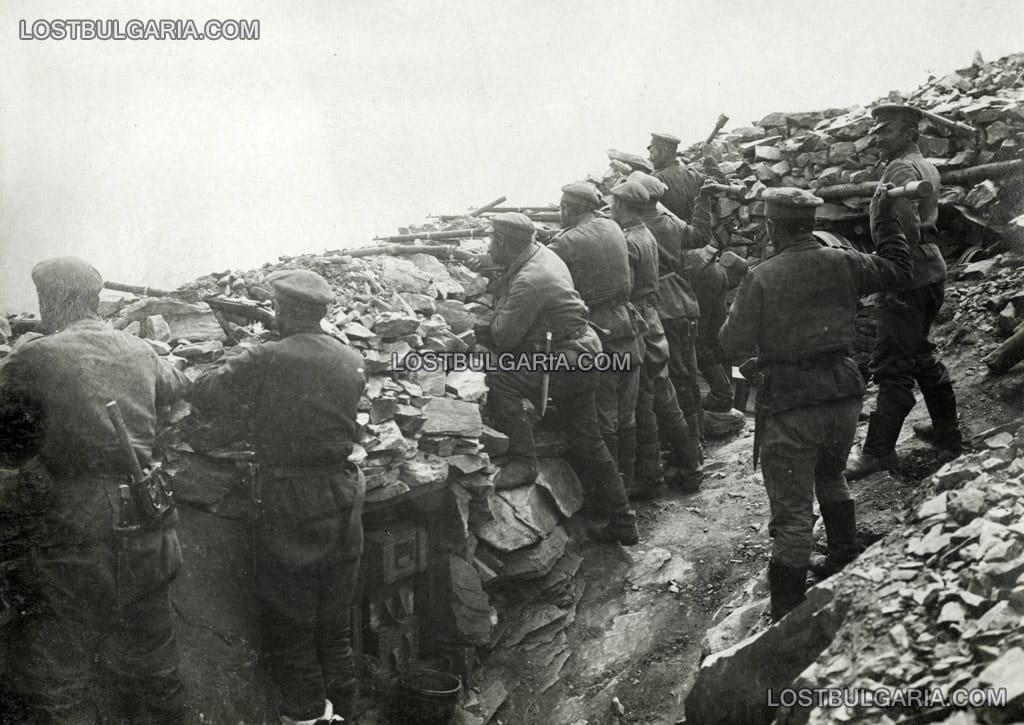Из частите на 3/6 бригада: В окопа на "Буджоите", 1917 г., Южния фронт