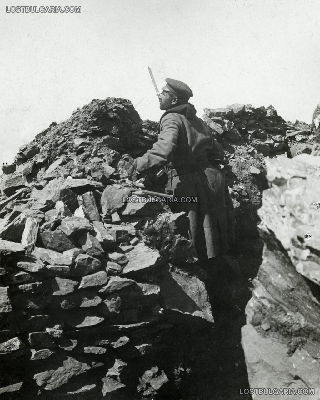 Из частите на 3/6 бригада: Пост на "Буджоите", 1917 г., Южния фронт