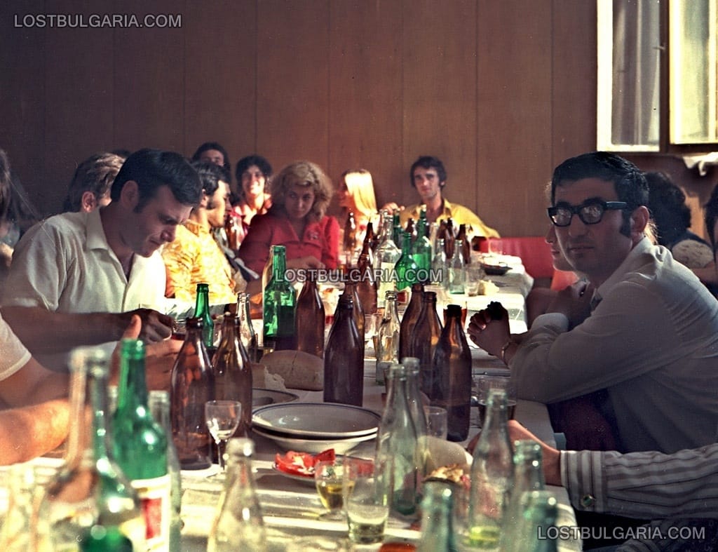 Козлодуй, сватбено празненство, 1974 г.