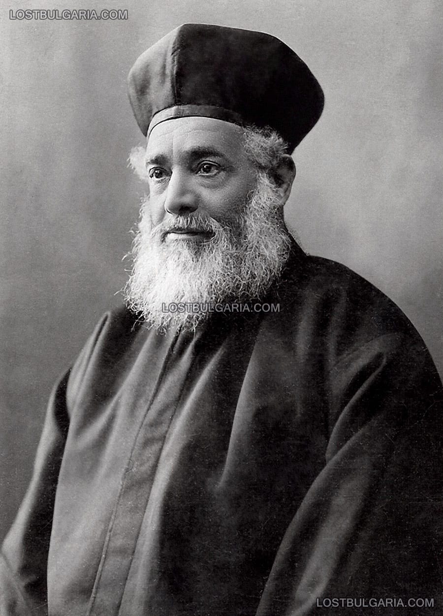 Главният равин на София Давид Пипано, роден в Солун и избран през 1914 г.