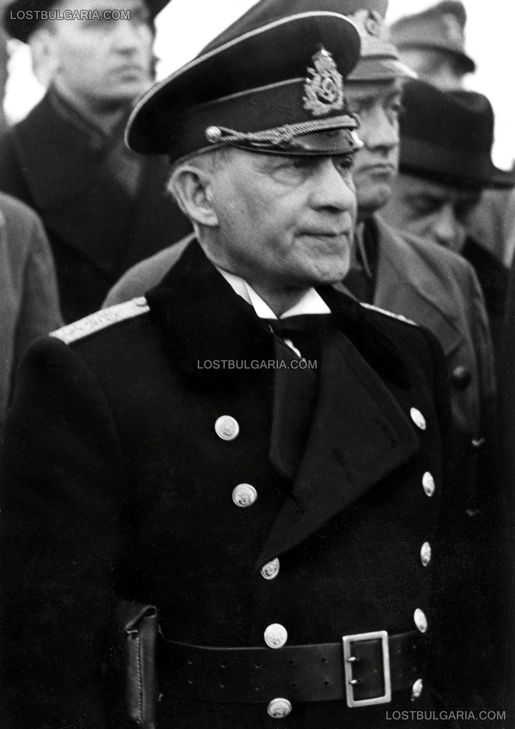 Контраадмирал Сава Н.Иванов (1891-1958), като офицер за връзка с германското командване в Сърбия, Белград, март 1944 г.
