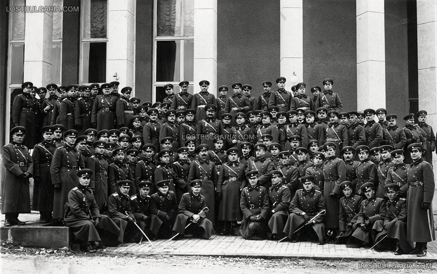 Група офицери, вероятно София, 30-те години на ХХ век