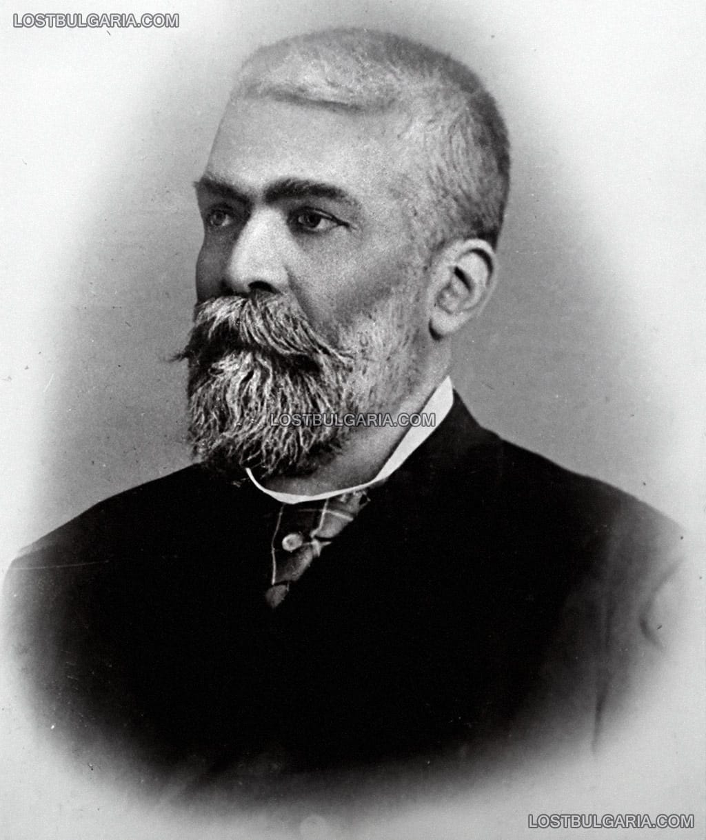 Григор Начович (1845-1920), политик, многократно министър на: външните работи, на финансите, на вътрешните работи, на земеделието и др., дипломатически представител във Виена и в Цариград, фотография около 1912 г.