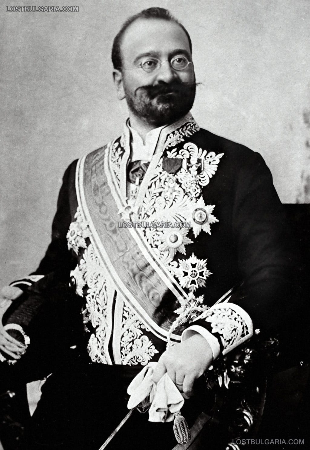 Страшимир Д. Добрович (1856-1943), Канцлер на българските ордени и началник на тайния кабинет на Цар Фердинанд, съветник на Цар Борис III, фотография около 1912 г.