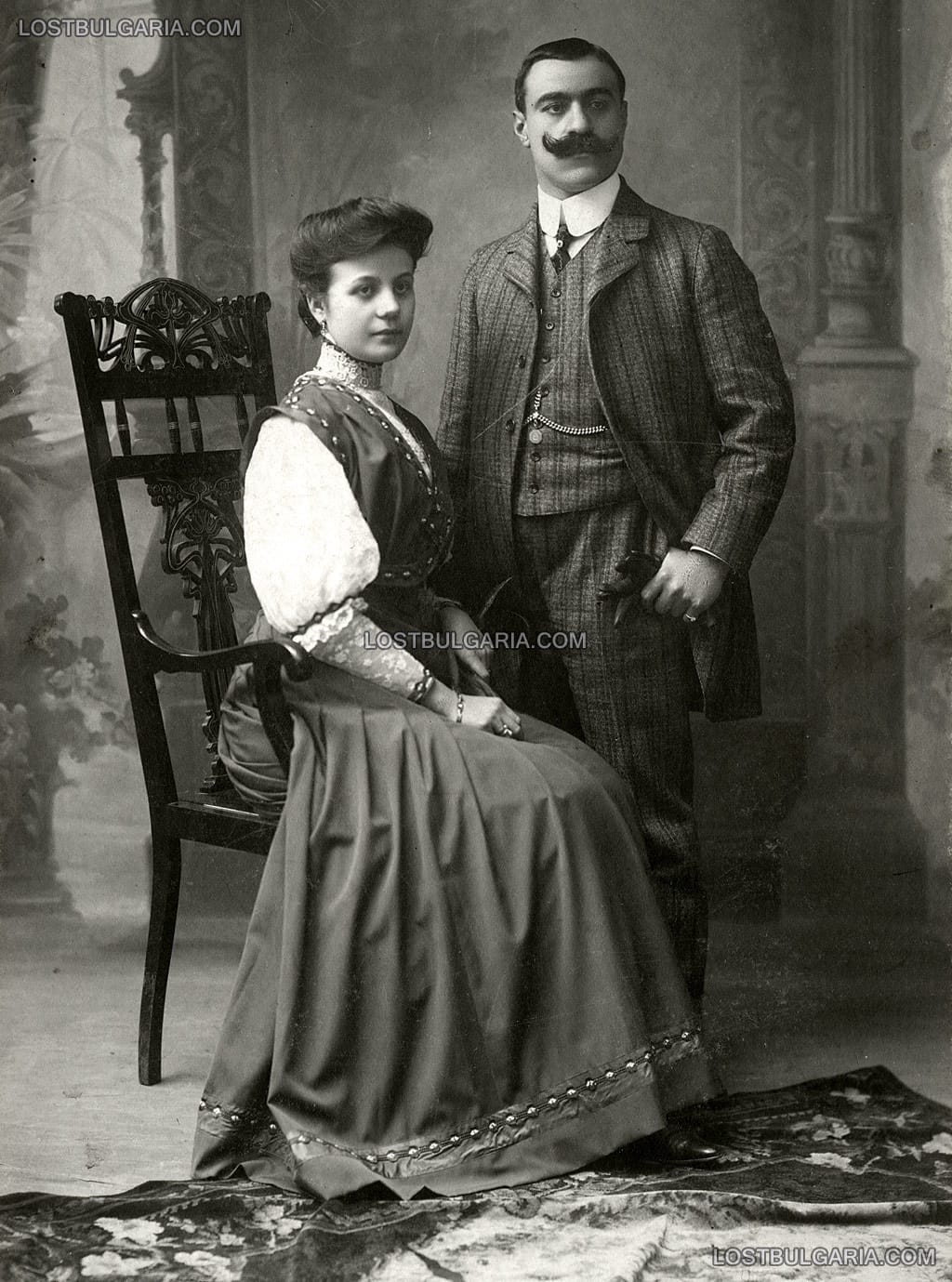 Портрет на семейство от София, началото на ХХ век