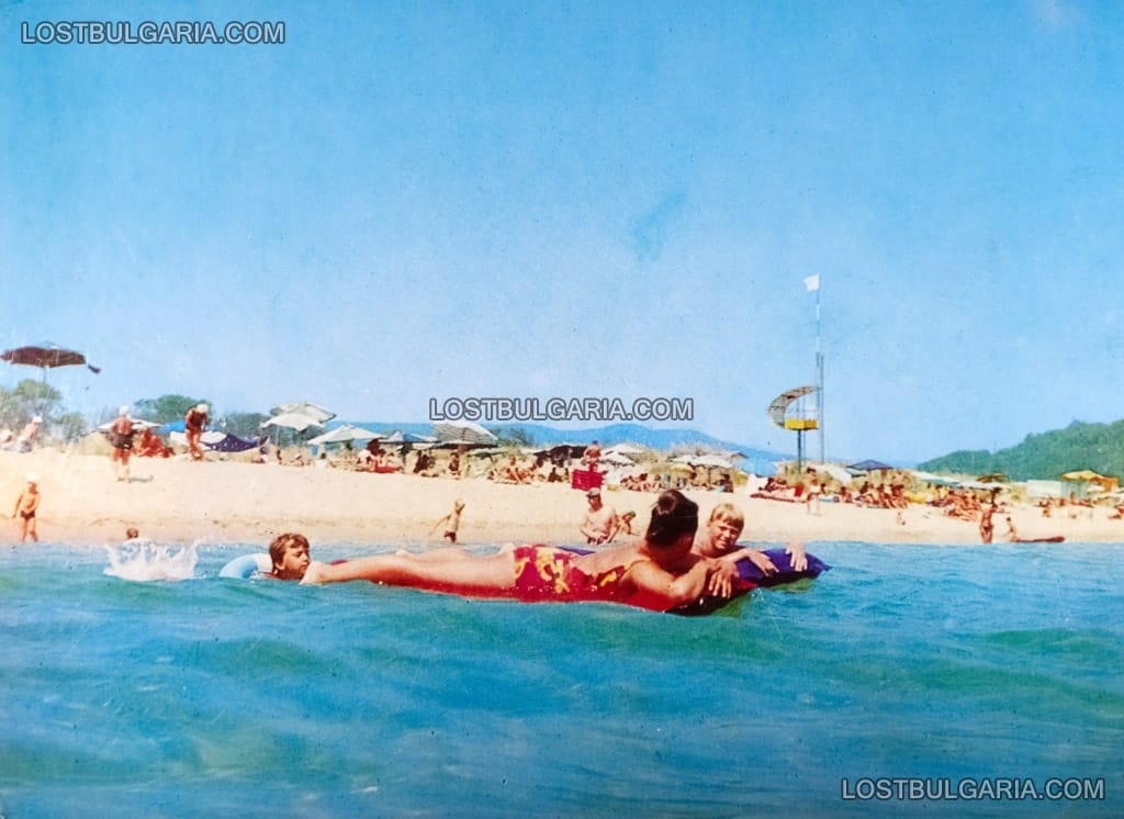 Плажът на Аркутино, 60-те години на ХХ век