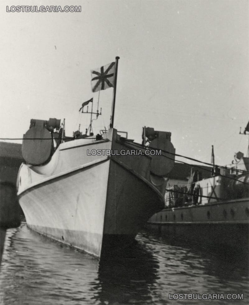 Торпеден катер Люрсен в пристанище Бургас, 1943-44 г.