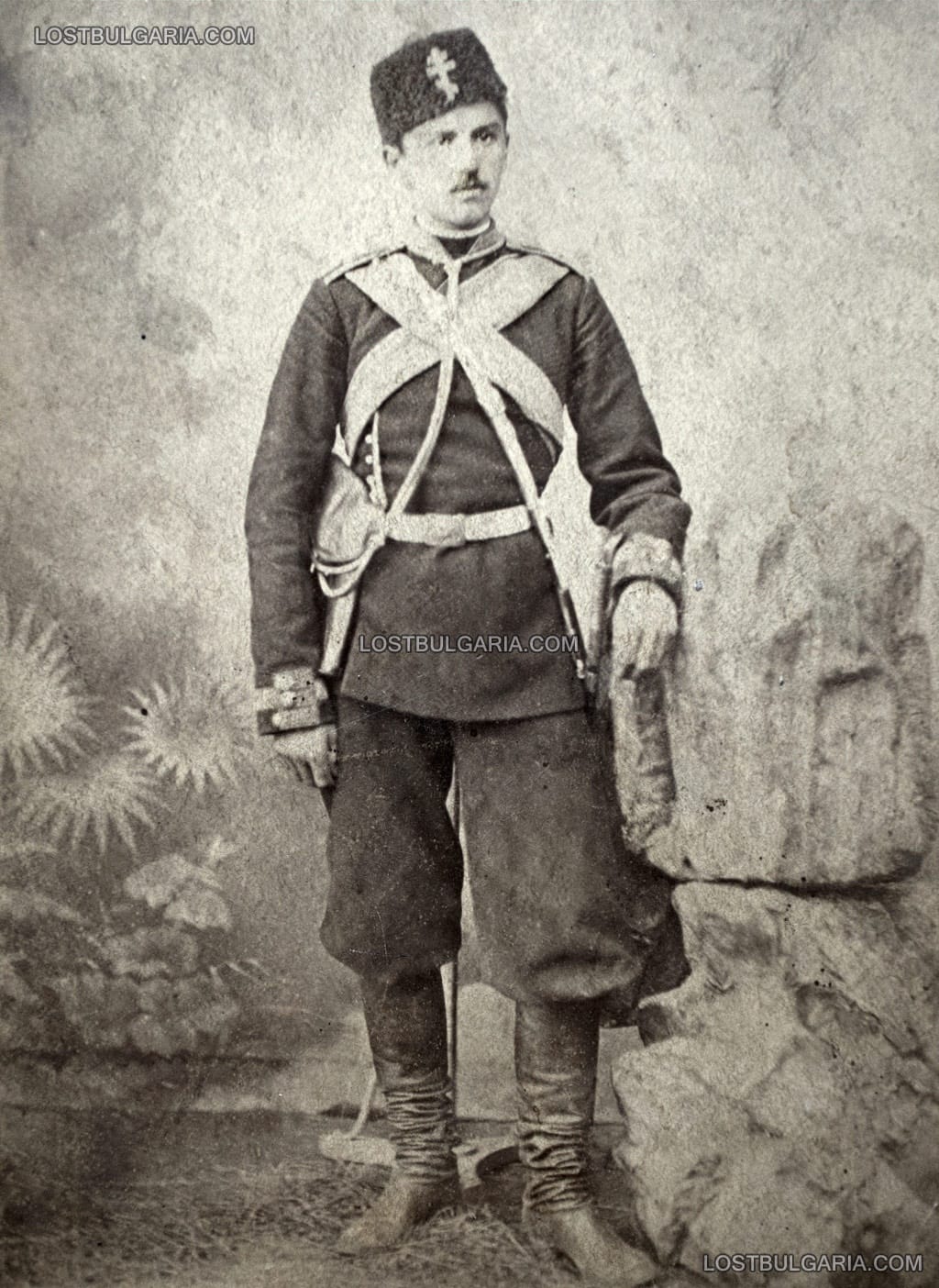 Станчо Димитриев като юнкер във Военното училище, София около 1885 г.
