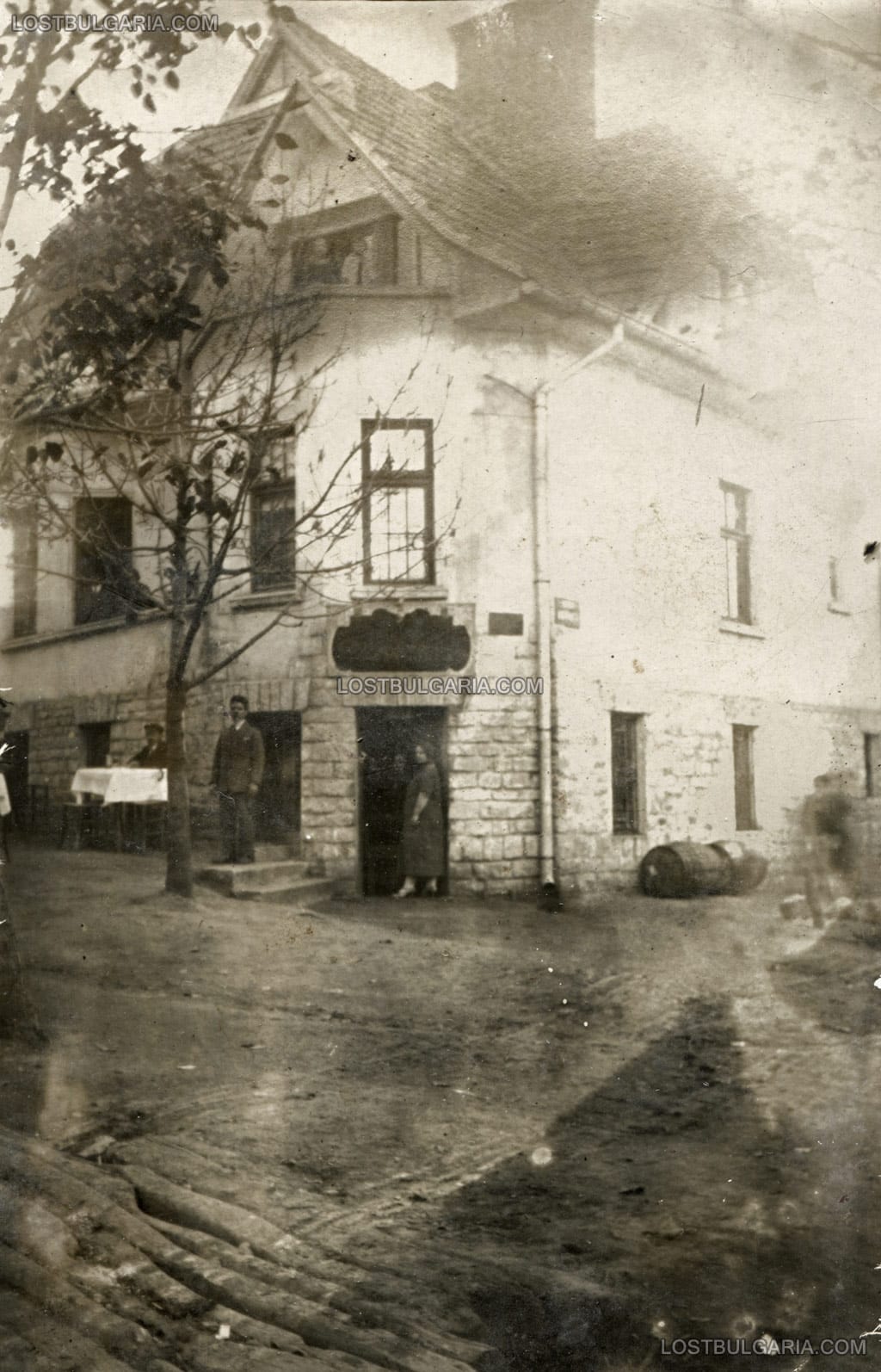 София, кръчмата "Под липите" в долната част на Лозенец, 1926 г.