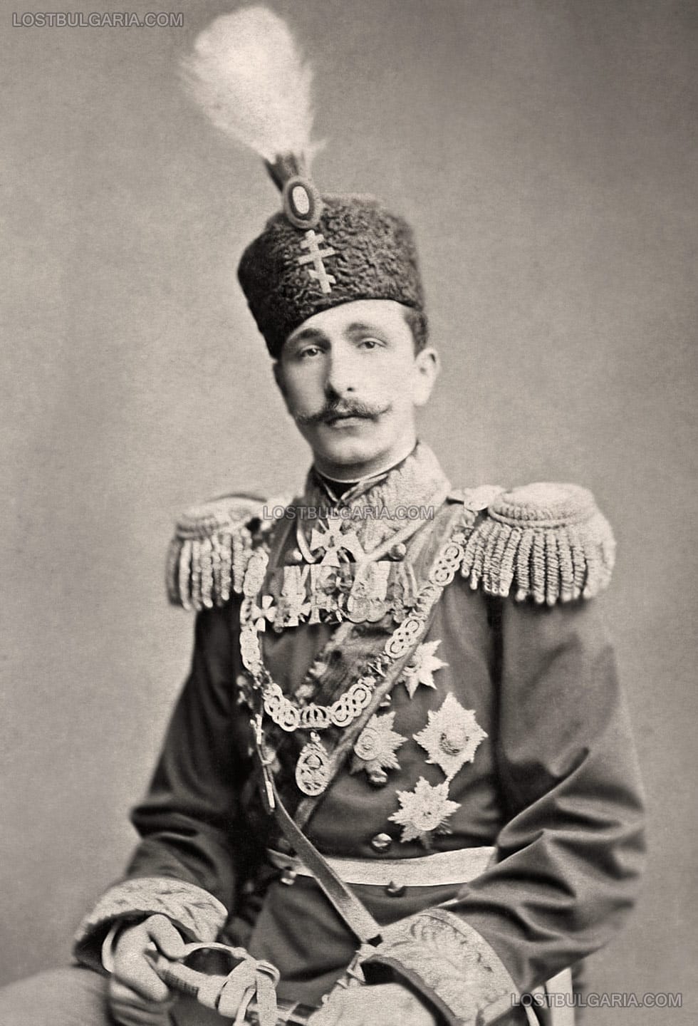 Fascinating Historical Picture of Alexander of Battenberg in 1880 