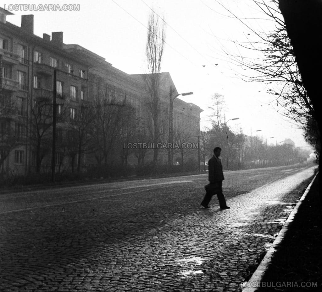 София, Цариградско шосе - в ляво полиграфическия комбинат, 1959 г.