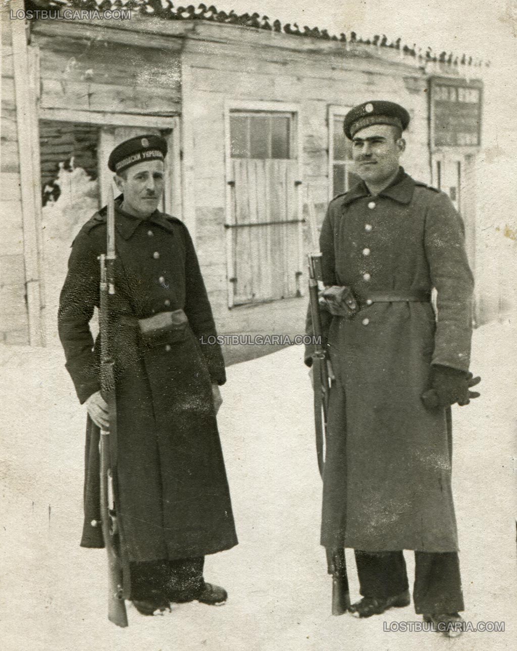 Часови пост на граничен пункт №4 - Царево по линията на Първи гранично-наблюдателен подучастък от състава на 26-и морски гранично-наблюдателен участък с щаб в Созопол, 18 февруари 1942 г.